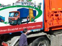 Fahrzeugbeschriftung Kehrichtwagen Lienhart